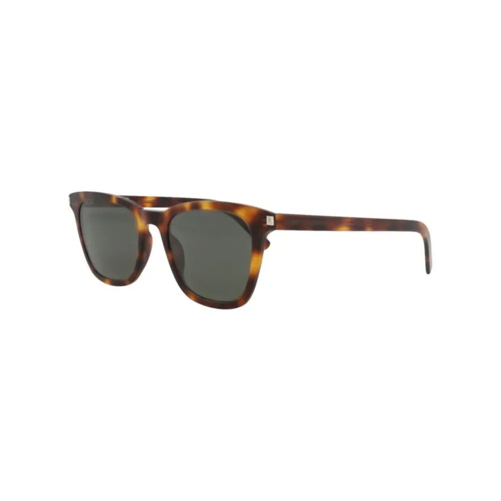 Saint Laurent Square-Frame Recycled Acetate Sunglasses Multi Womens